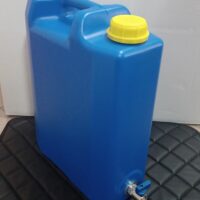 JARRICAN 10L AZUL p. ao alto C/ TORNEIRA CURTA
