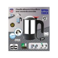CHALEIRA INOX 24V P/ AGUA OU ALIMENTOS